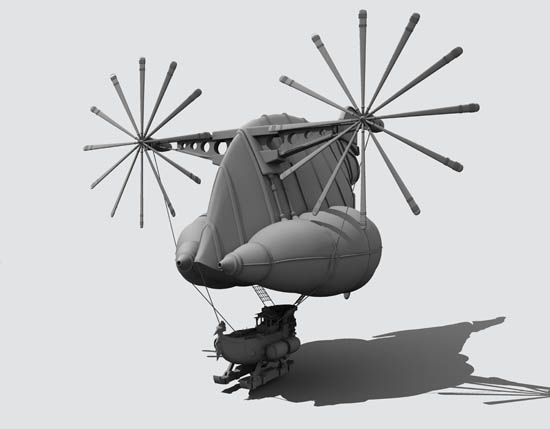 FFIX Airship